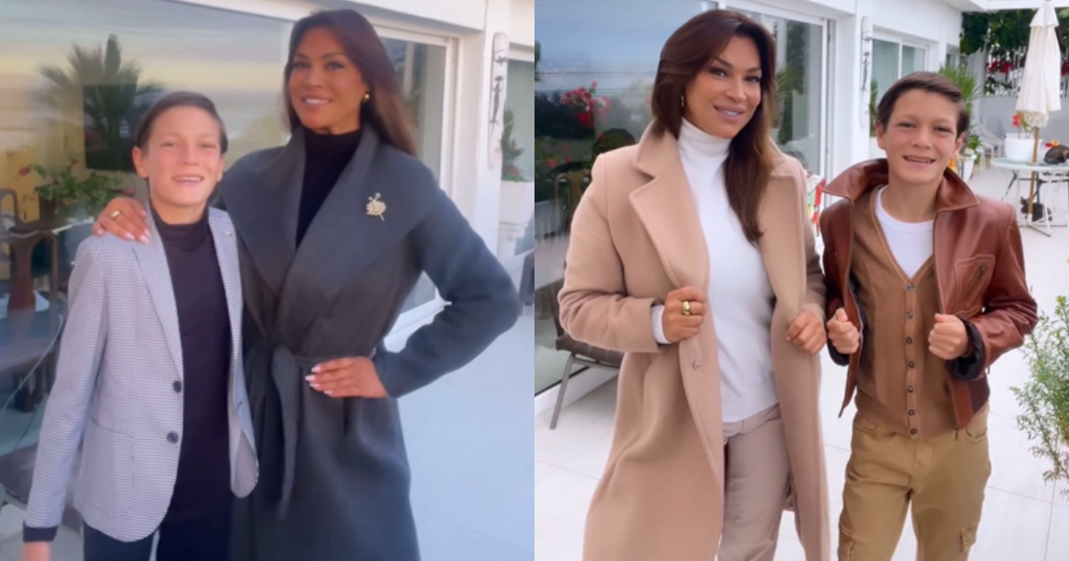 Marlen Olivari compartió especial momento junto a su hijo Lorenzo: evidenció cuánto ha crecido