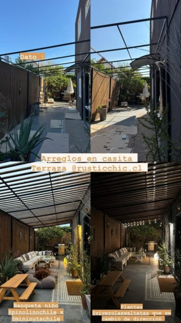 Mayte Rodríguez mostró "antes y después" de remodelación de su hogar