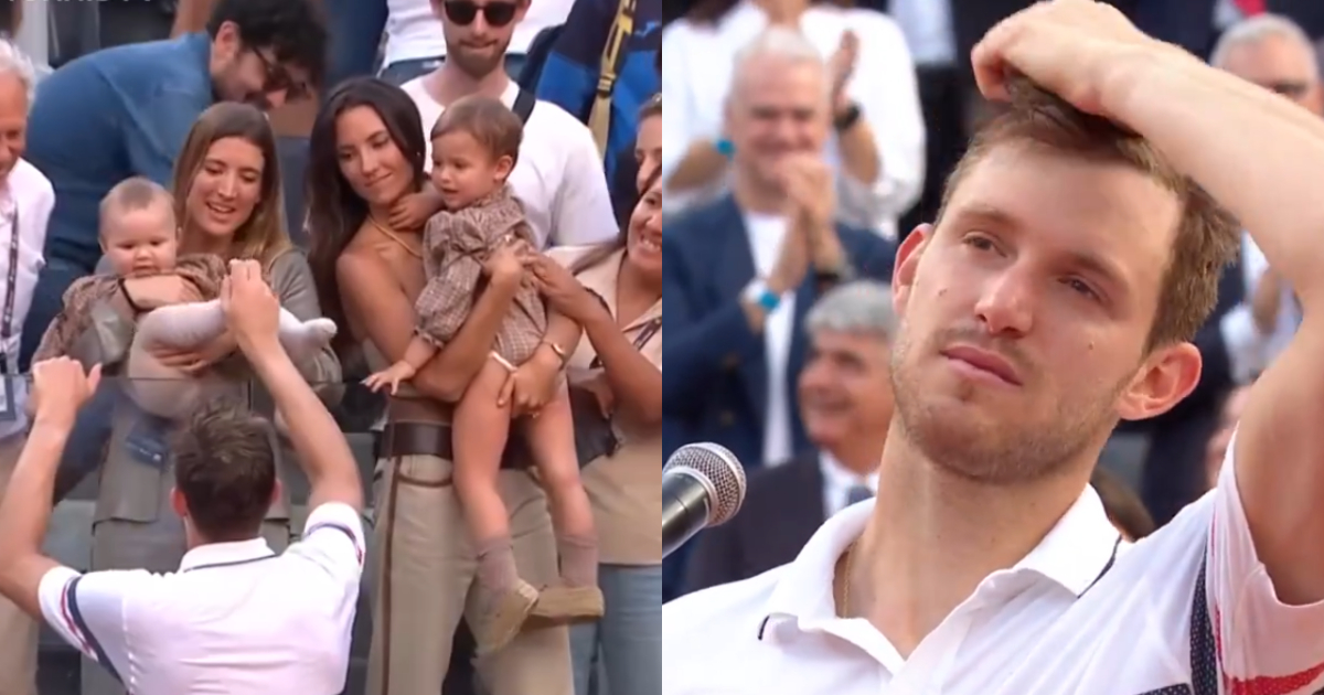 Nico Jarry se quebró tras final del Masters y agradeció a su familia: "Voy a hablar sin mirarlos...”