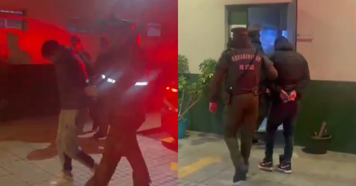 Detienen a tres reos en Puente Alto: aprovecharon salida dominical para robar