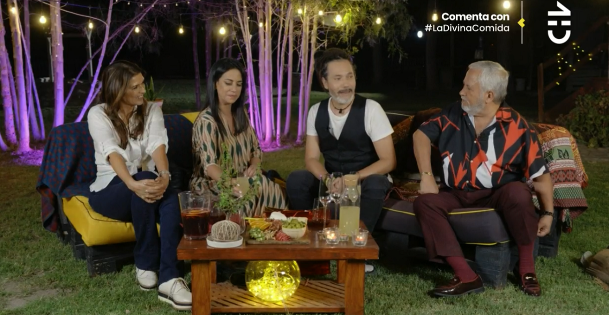 Quique Neira sorprendió al cantar con su hijo en La Divina Comida: 