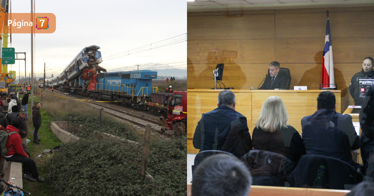 Justicia amplió detención de trabajadores de EFE tras choque de trenes en San Bernardo
