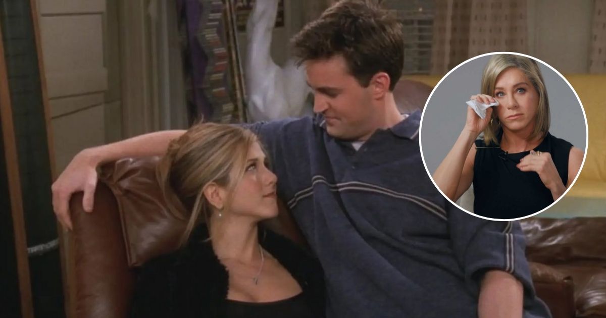Jennifer Aniston no pudo evitar emocionarse al recordar a Matthew Perry: 