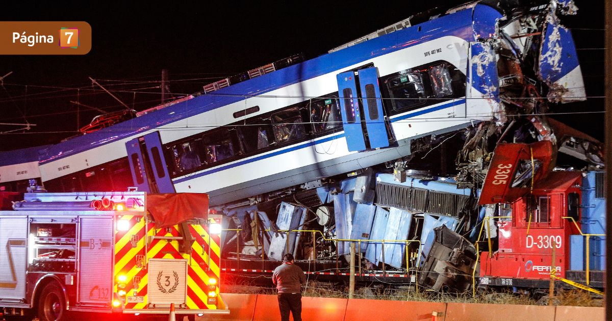 Choque de trenes en San Bernardo: evalúan posible responsabilidad de otros empleados de EFE