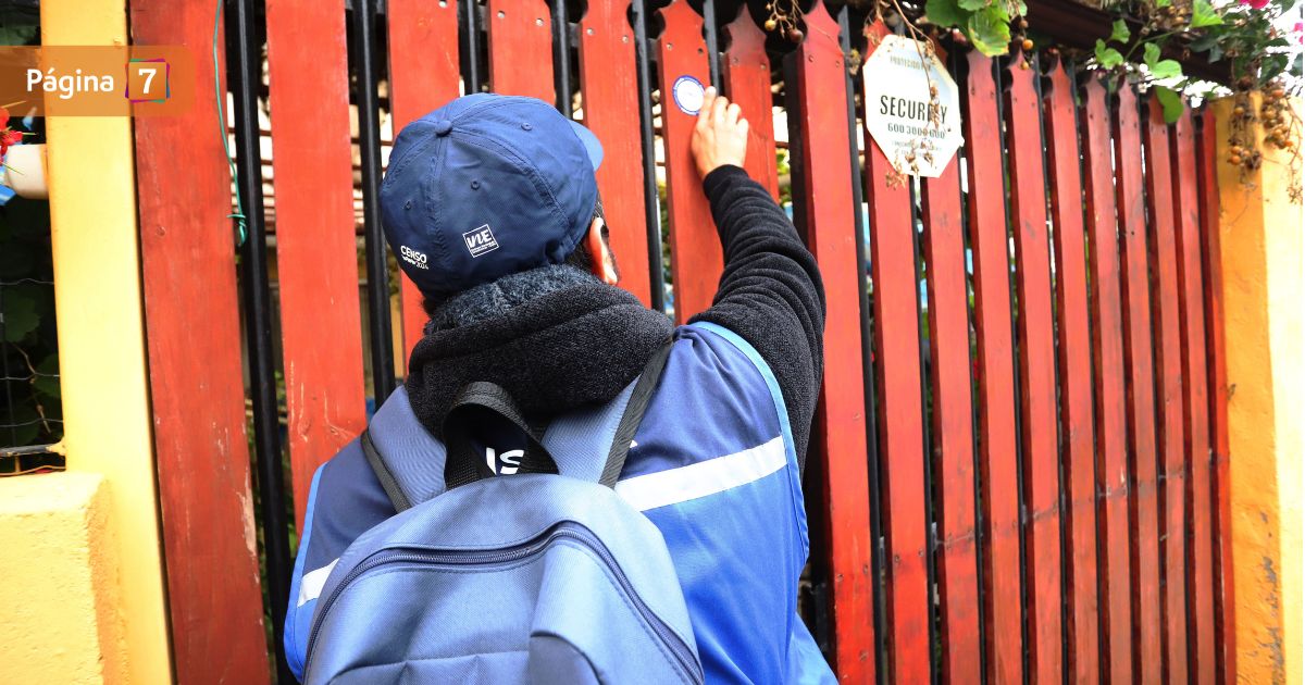 Extienden Censo hasta fines de julio: falta que un 4% de los hogares sea encuestado