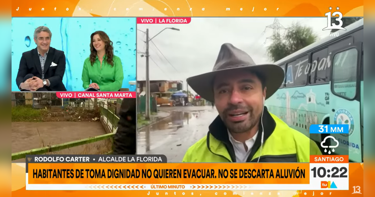 Alcalde Rodolfo Carter le envió mensaje en alemán al presidente Gabriel Boric: 