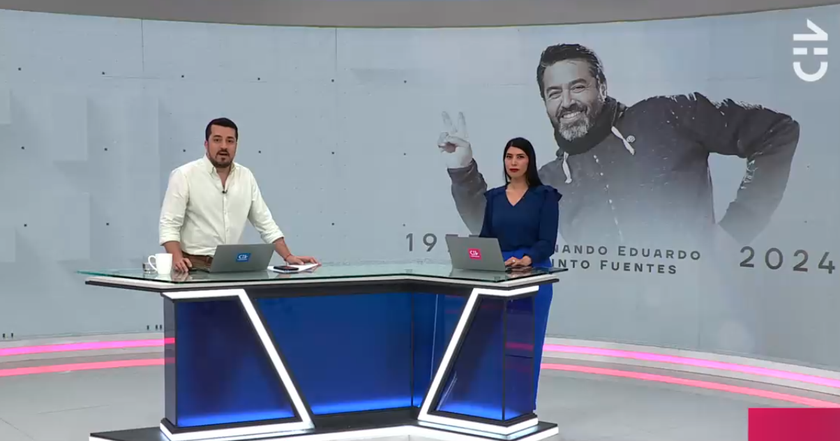 Equipo de CHV Noticias dio último adiós a fallecido camarógrafo del canal: 