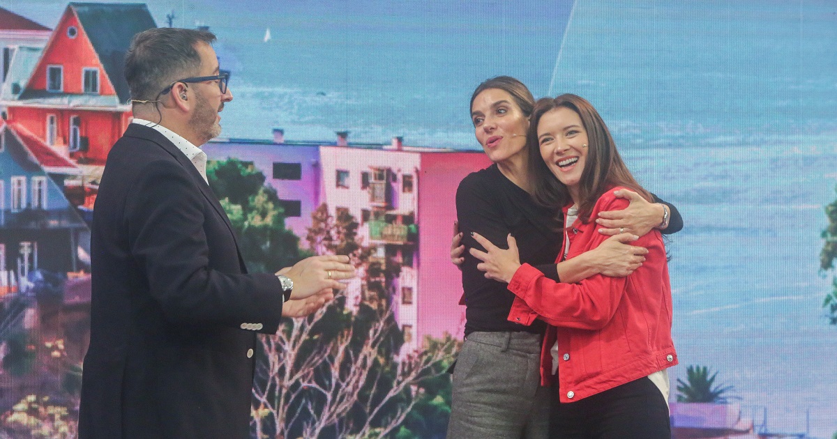 Carla Jara en el matinal de TVN