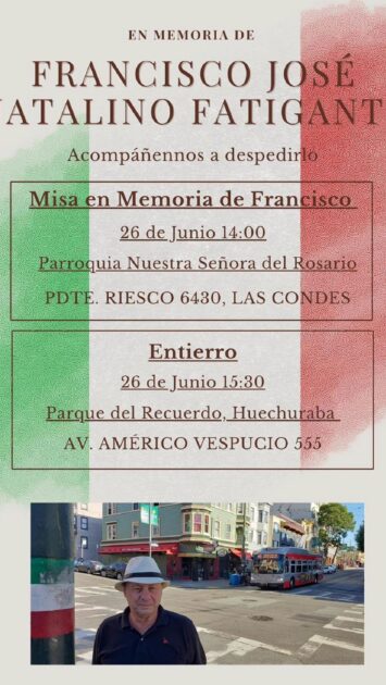 Cristián Natalino compartió sentido mensaje de despedida tras muerte de su padre