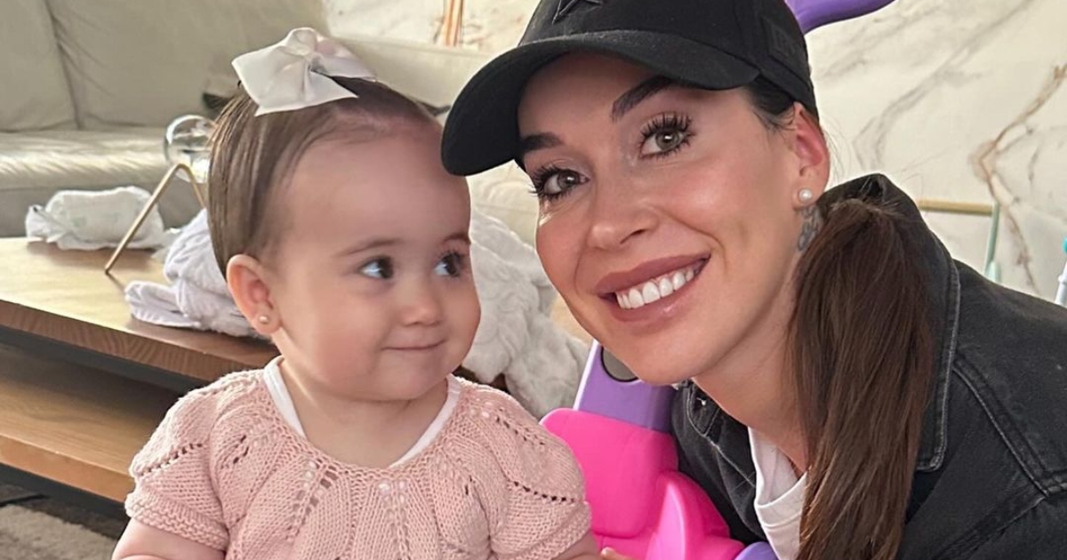 Hasta con un auto de regalo: así fue el primer cumpleaños de la hija de Vale Roth