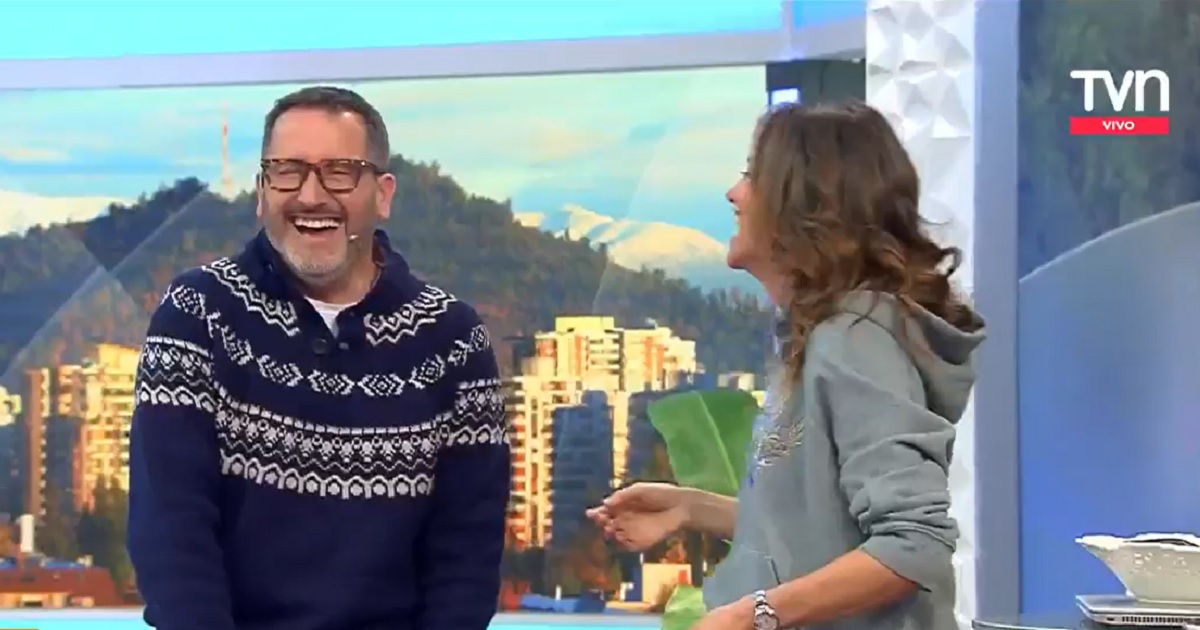 Eduardo Fuentes bromeó con hilarante exabrupto de María Luisa Godoy: 