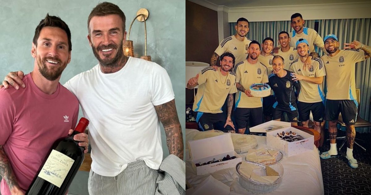 El lujoso regalo de David Beckham a Leo Messi por su cumpleaños 37: costaría tres millones de pesos