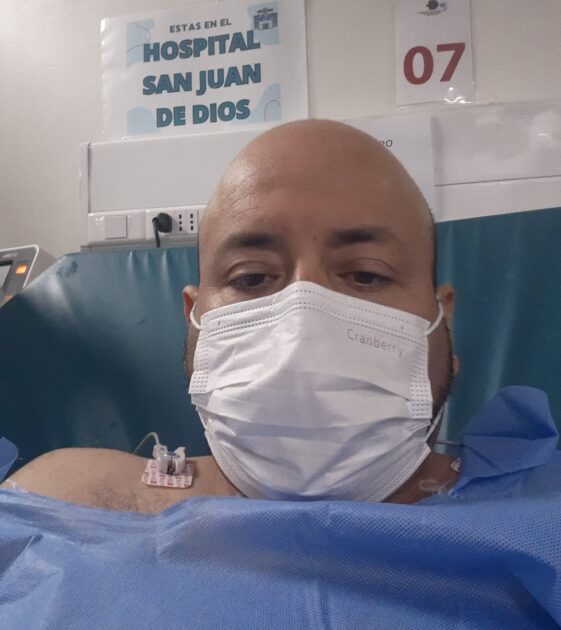 Ex Amor Ciego, Falvio Caqueo, sufrió infarto