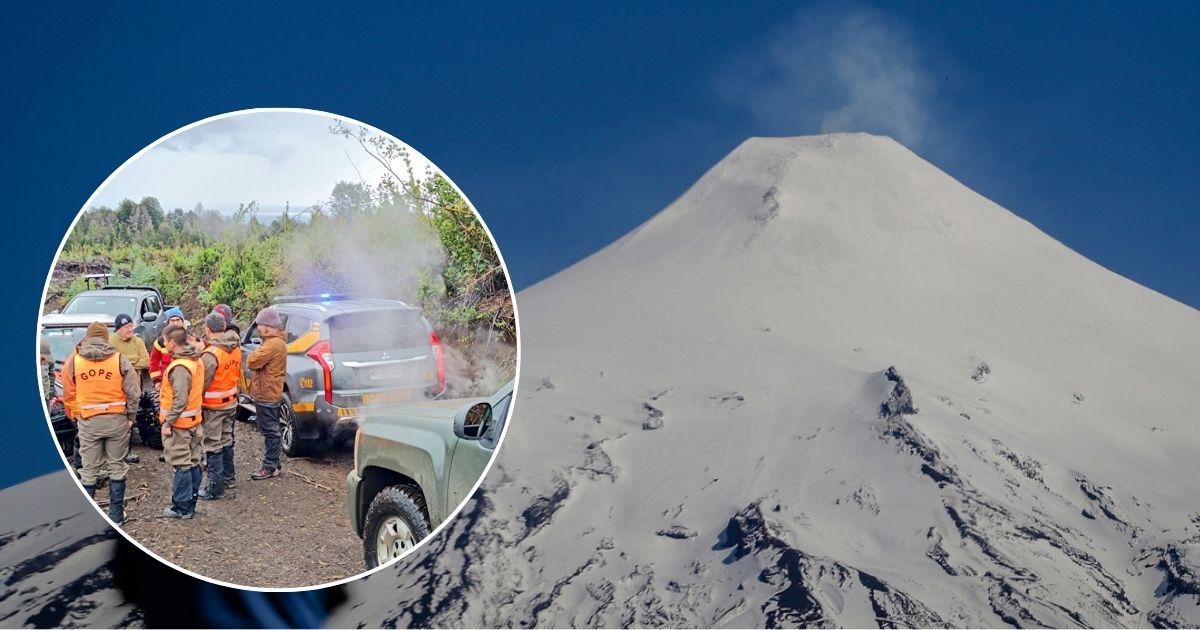 Intensa búsqueda en Parque Villarrica: hombre desapareció mientras practicaba snowboarding