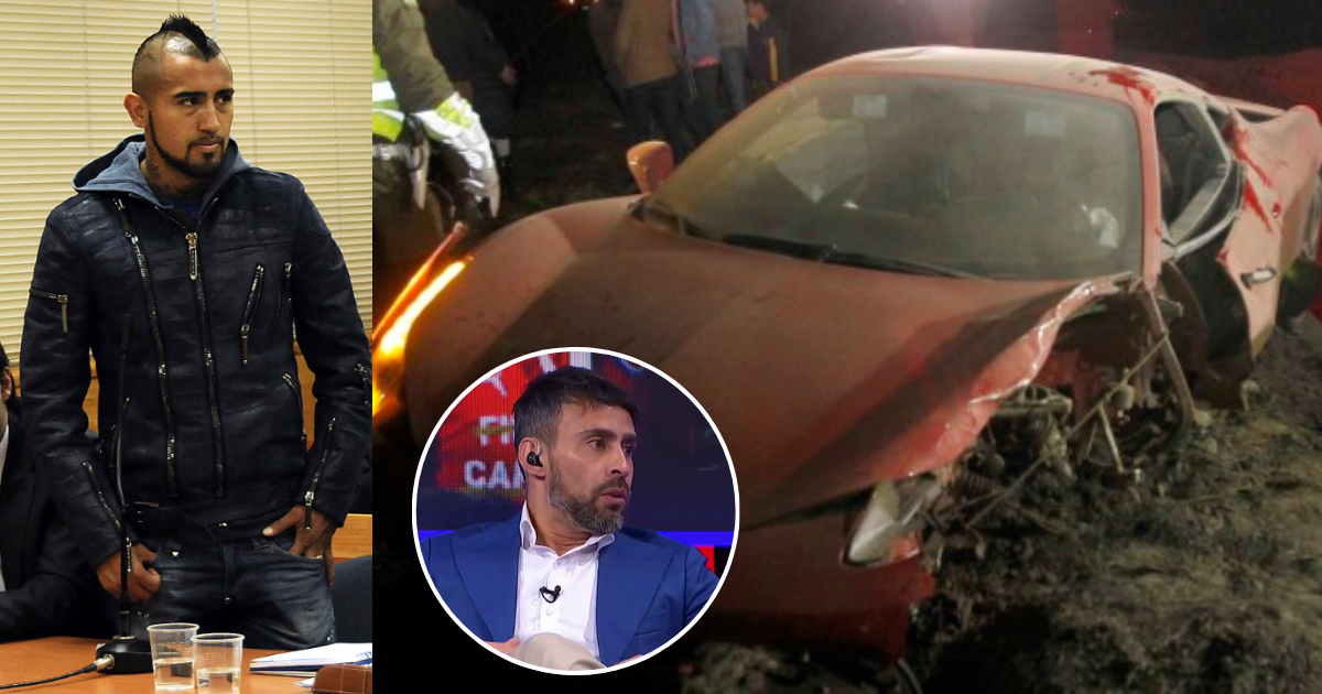 Valdivia filtra detalles del accidente de Vidal en Copa América 2015: 