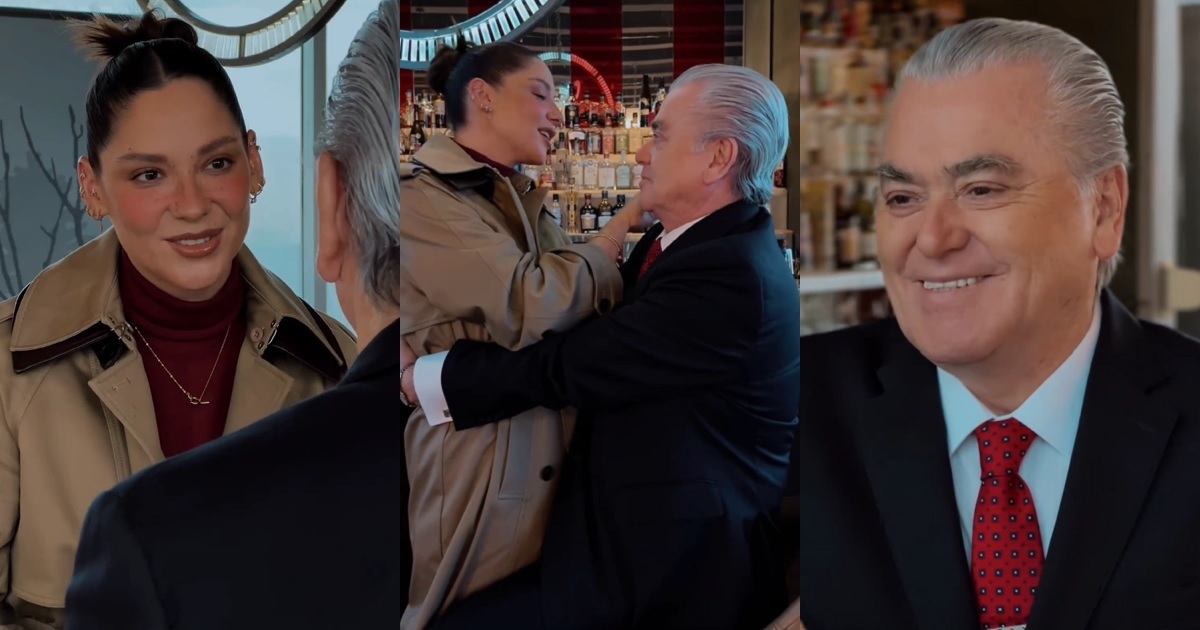 Kel Calderón grabó tierno video junto a Hernán Calderón por el Día del Padre: incluyó cómico diálogo