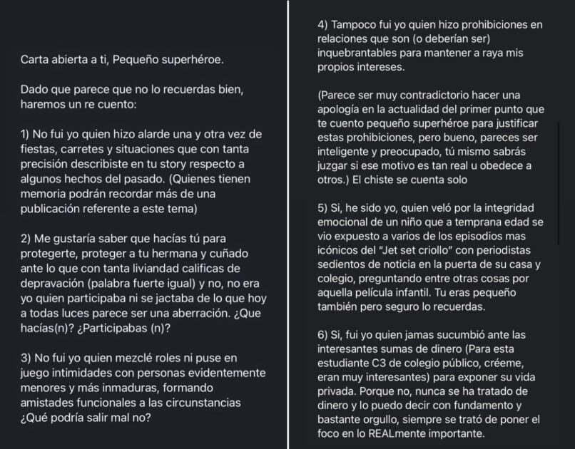 Mamá de Diego Jiménez alzó la voz tras conflicto entre su hijo y Coté López