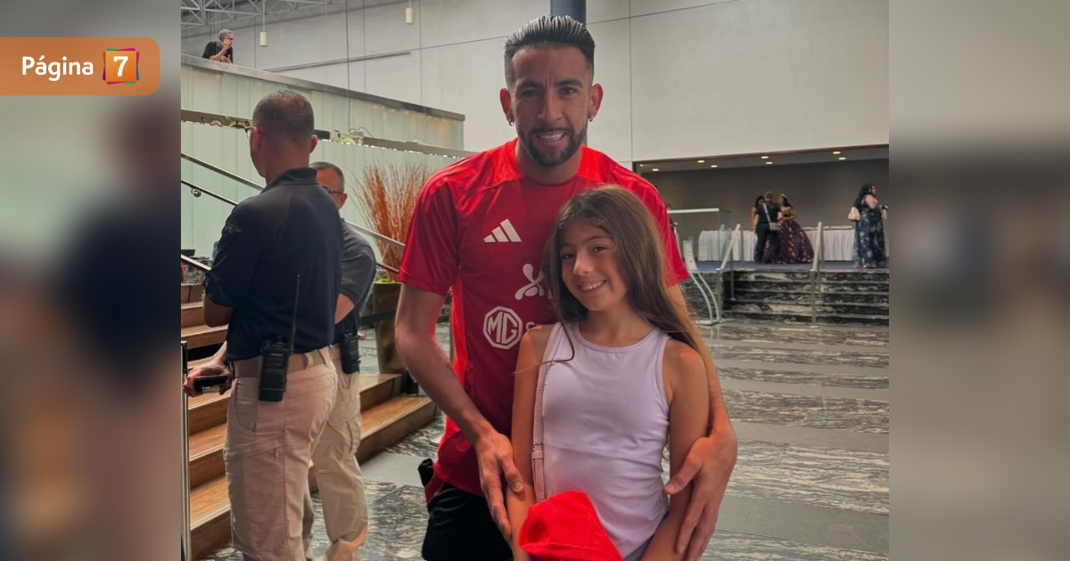 Mauricio Isla se reencontró con su hija mayor en EEUU y madre de la pequeña reaccionó