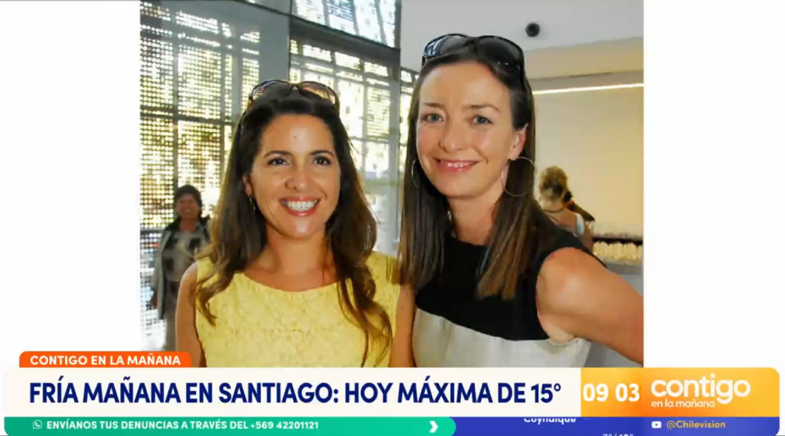 Monserrat Álvarez volvió a matinal de CHV tras vacaciones: se quedó con Consuelo Saavedra en Londres