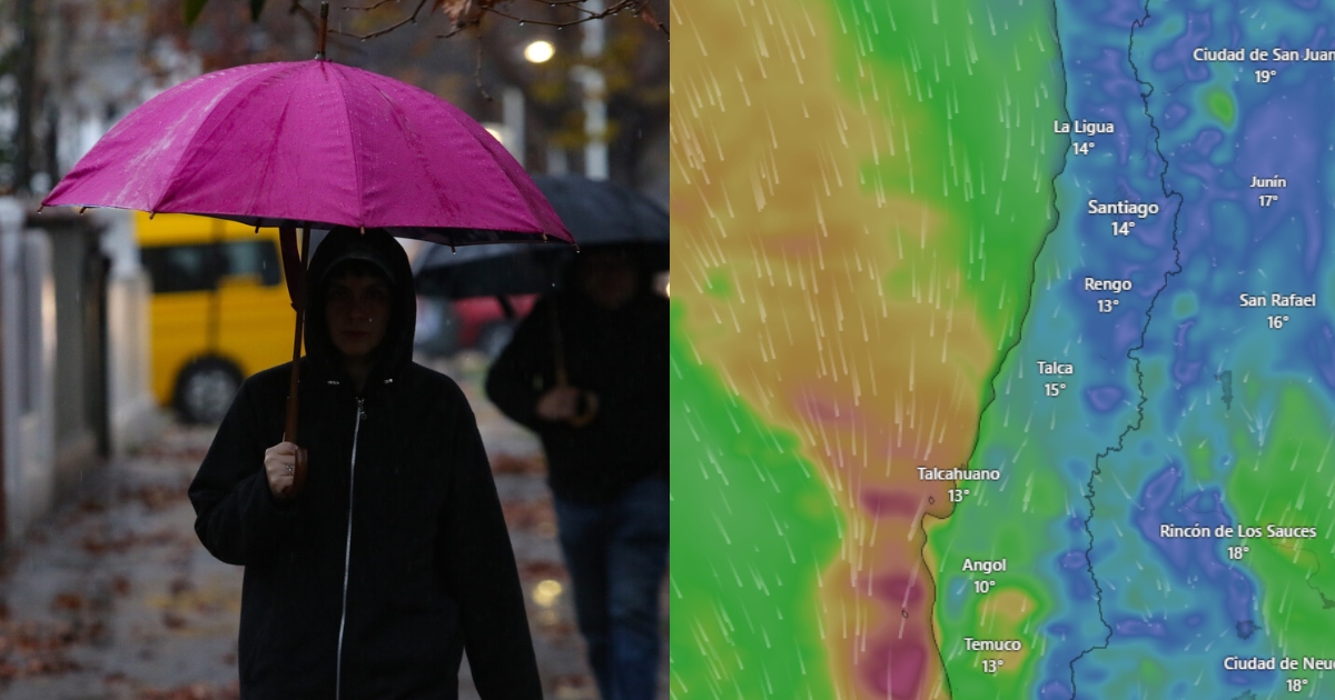 Nuevo ciclón y río atmosférico 