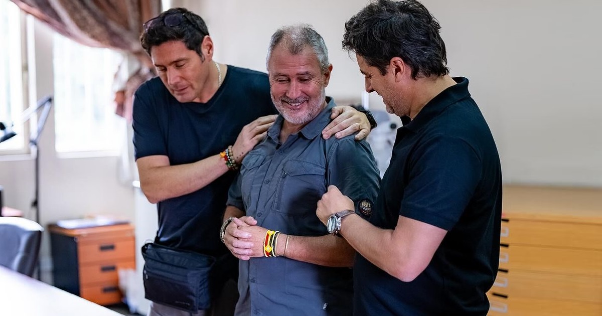 Pancho Saavedra compartió inéditas fotos con Toni Espadas en África: 