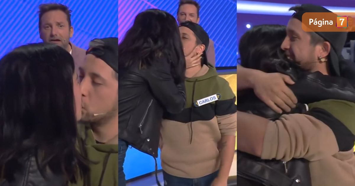 Participante de Ahora Caigo se la jugó y le pidió pololeo a concursante que conoció en el programa