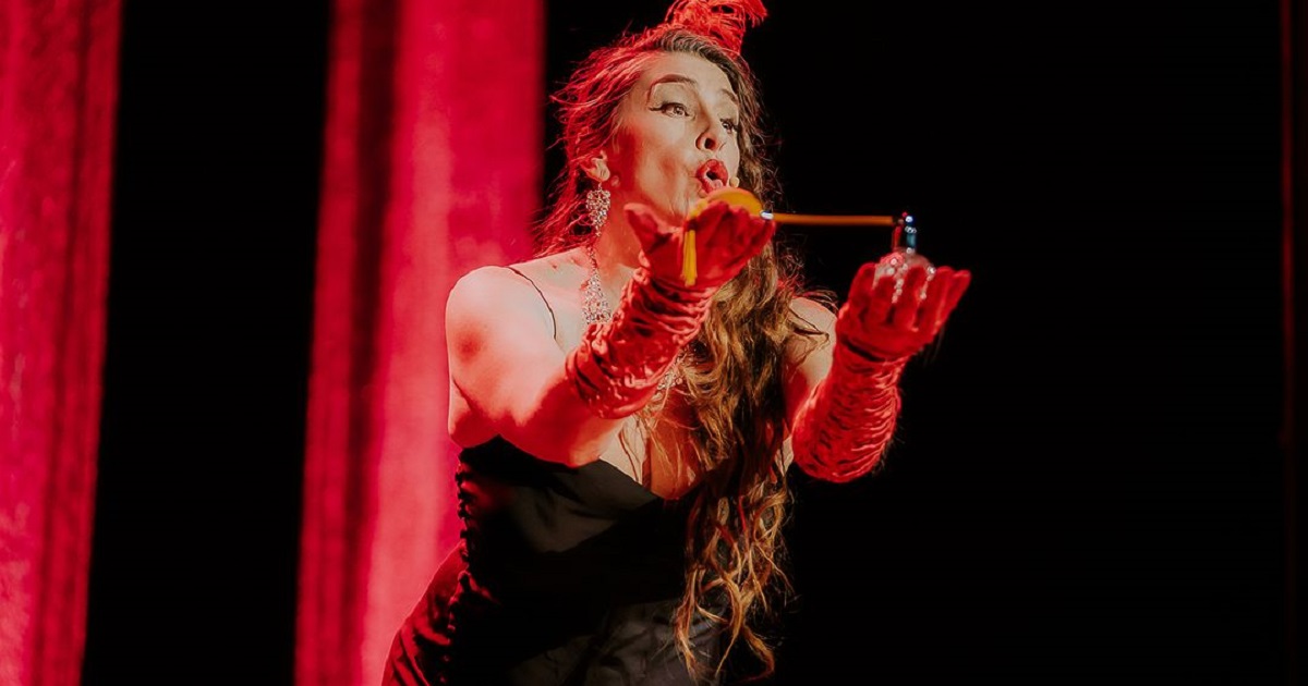 Patricia López y su trabajo en Una noche de cuplé: 