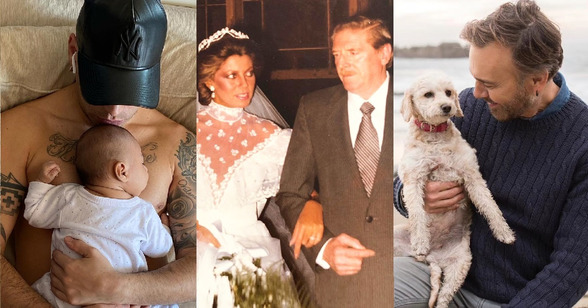 Con tiernas fotos: estas son las publicaciones de los famosos que destacaron en el Día del Padre