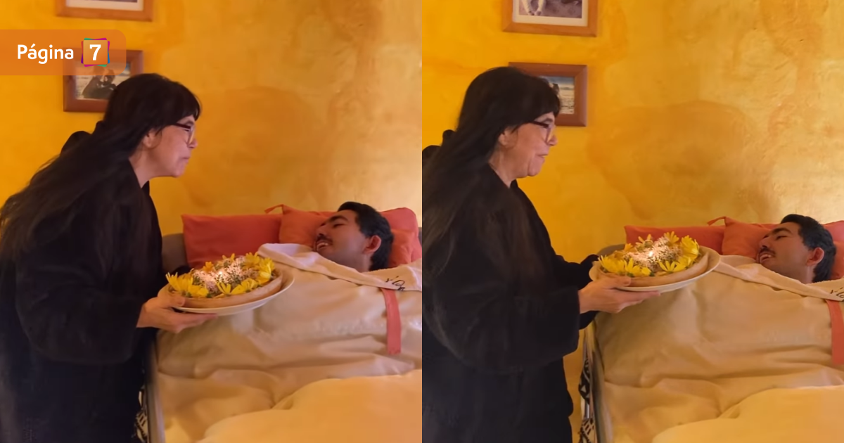 Contra todo pronóstico médico: Malucha Pinto festejó el cumpleaños 36 de su hijo