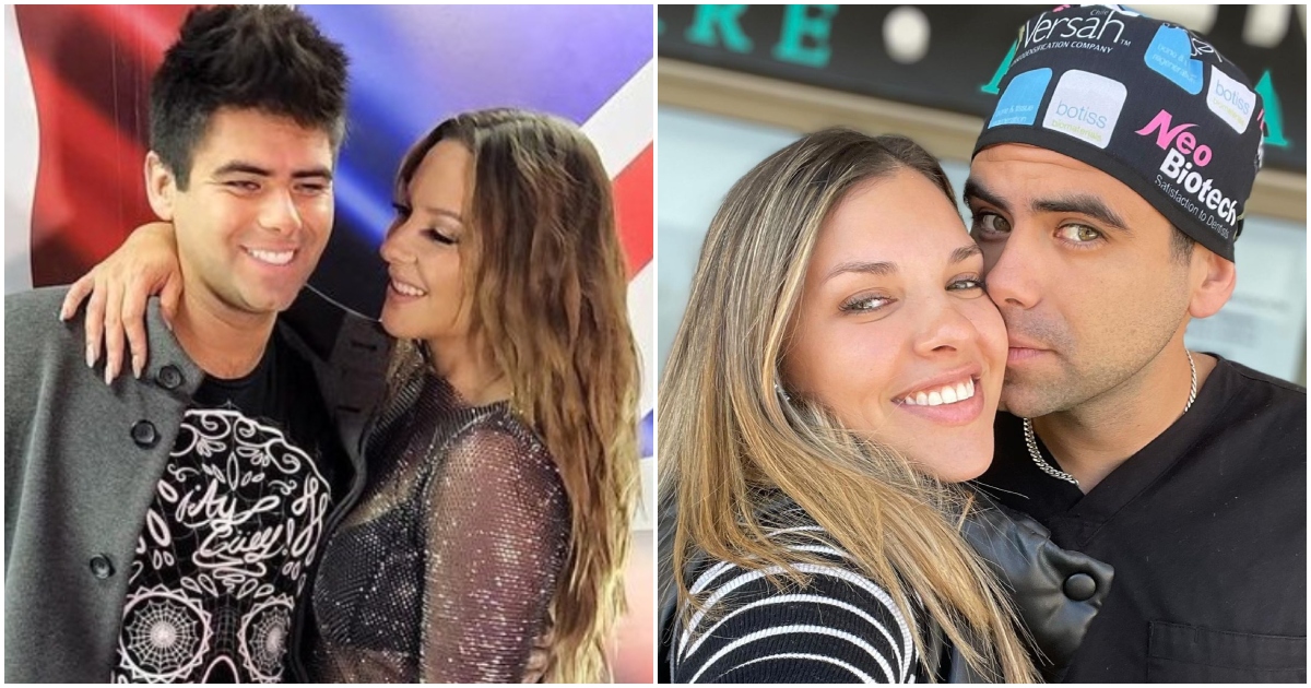 Kel Calderón y su ex, Toto Torrealba