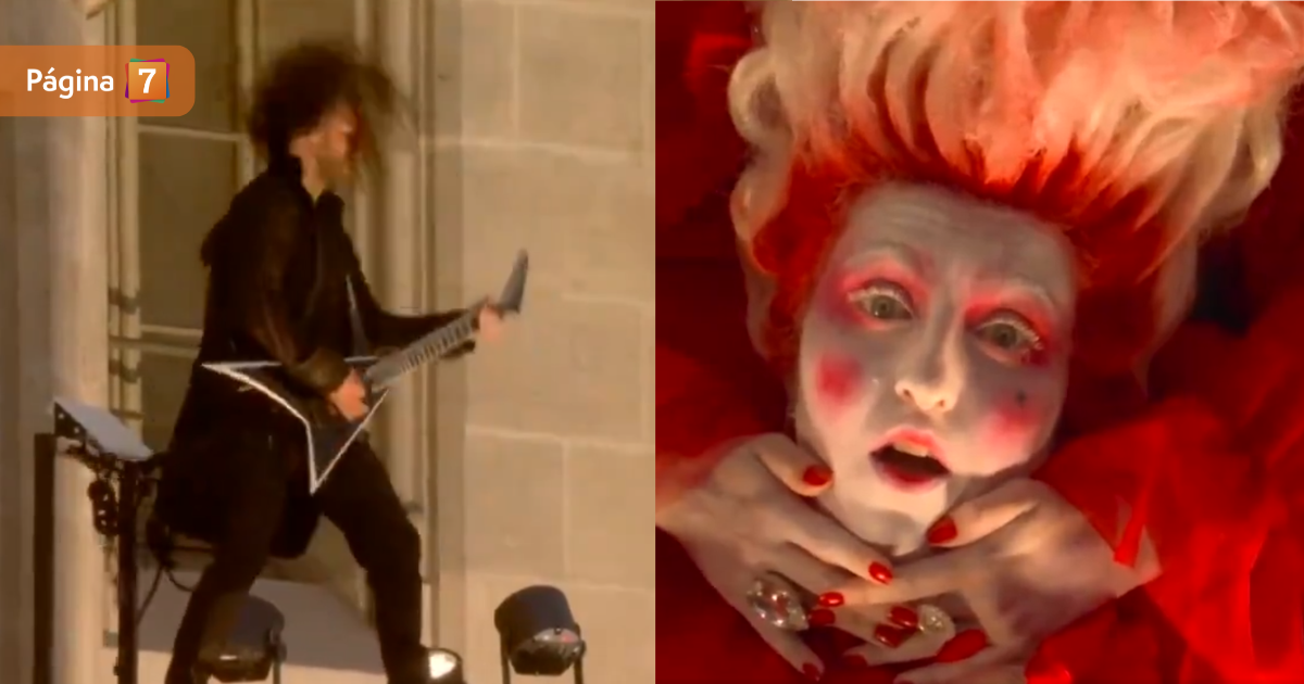 María Antonieta decapitada, sangre y metal: la extravagante apertura de los Juegos Olímpicos