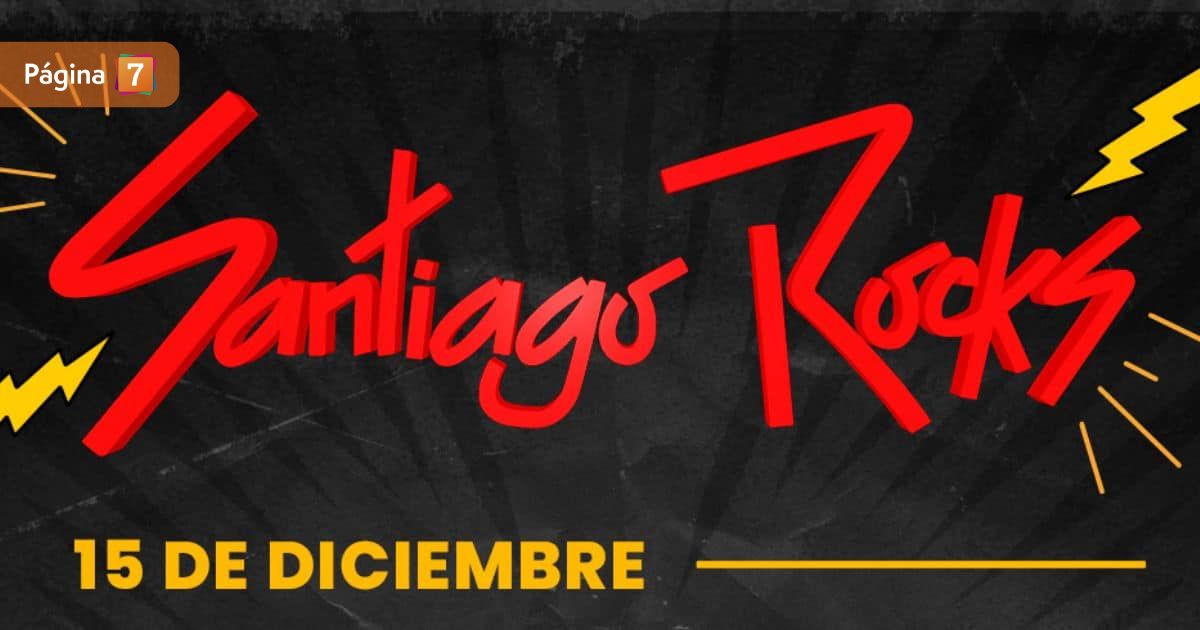 Santiago Rocks 2024: festival reunirá a Los Tres, Enanitos Verdes y Los Fabulosos Cadillacs
