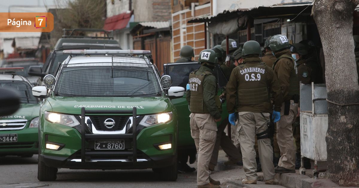 Carabineros realiza allanamientos en 5 comunas de la región Metropolitana: hay 13 detenidos