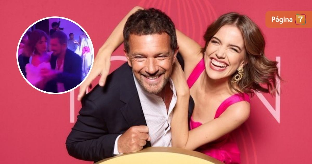Millaray Viera compartió divertido registro bailando con Antonio Banderas: 