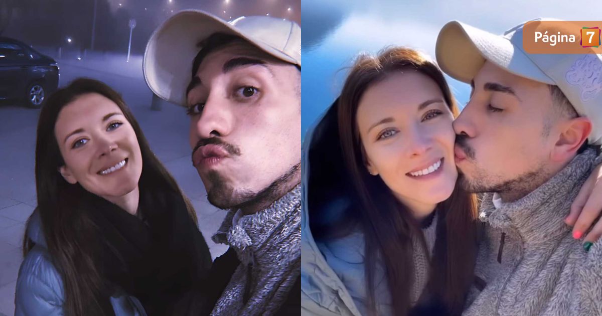 Carla Jara y Diego Urrutia disfrutaron romántico fin de semana en el sur: compartieron tiernas fotos