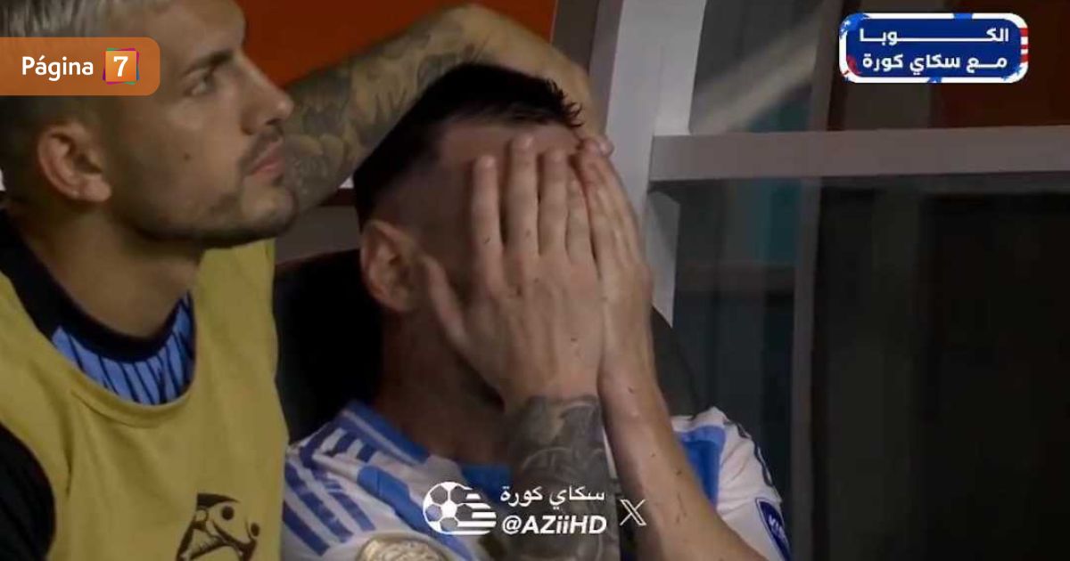 Leo Messi no pudo contener las lágrimas: lesión lo hizo abandonar la final de la Copa América