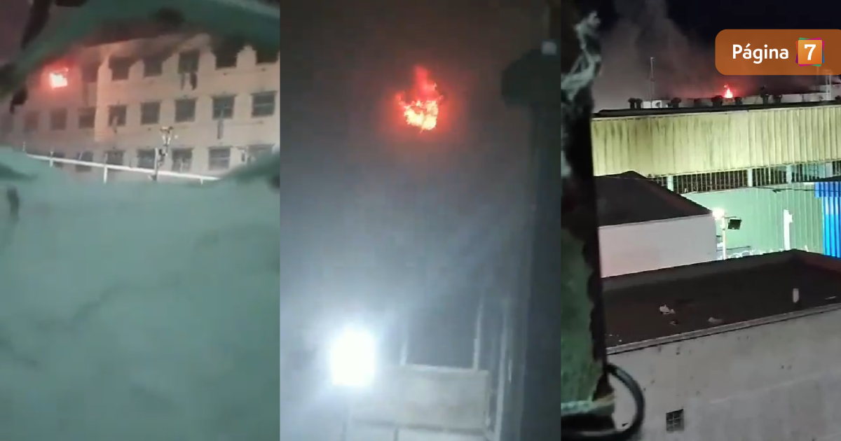Incendio afectó a módulo de cárcel de Valparaíso: se habría originado por falla eléctrica