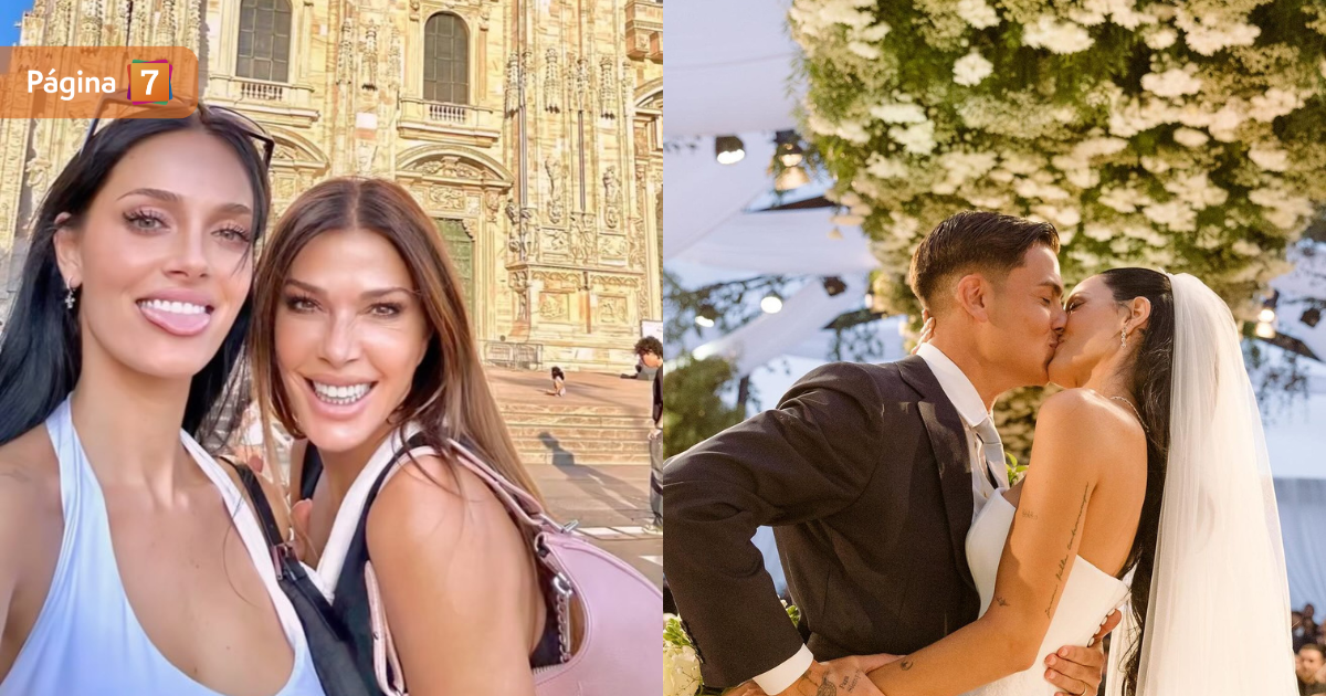 Catherine Fulop contó cómo calmó a su hija Oriana Sabatini antes de su boda con Paulo Dybala