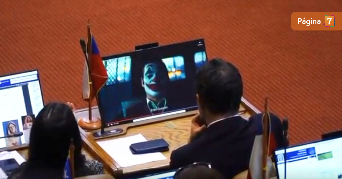 Sorprenden a diputados republicanos viendo tráiler de 'Joker 2' en plena sesión de la Cámara Baja