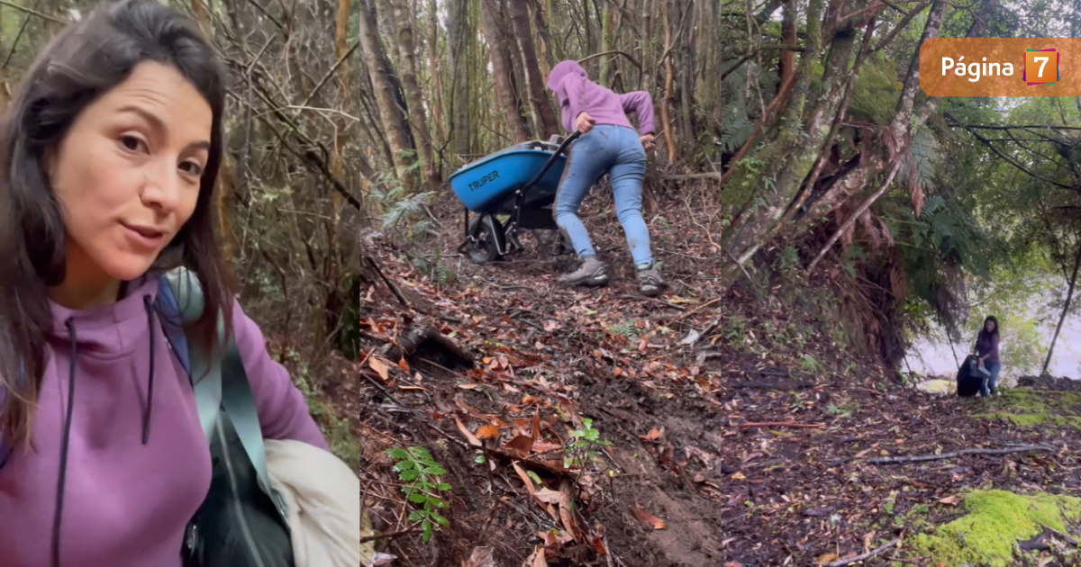 Loreto Aravena mostró cómo llega a su casa sustentable de Chiloé: 