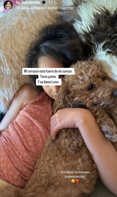 Luna, hija de Leonor Varela