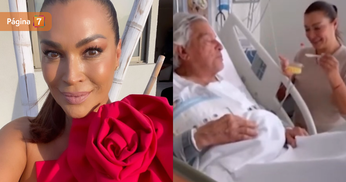 Marlen Olivari detalló recuperación de su padre tras hemorragia aguda: 