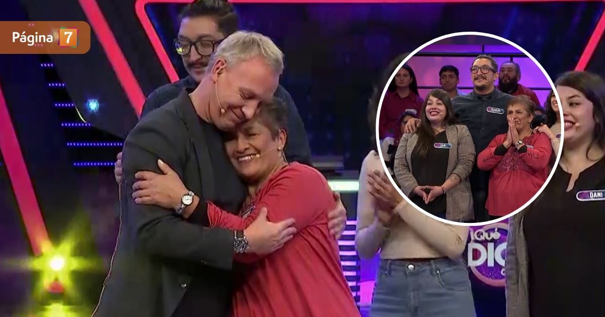 La conmovedora sorpresa de Martín Cárcamo a familia en Qué dice Chile: 