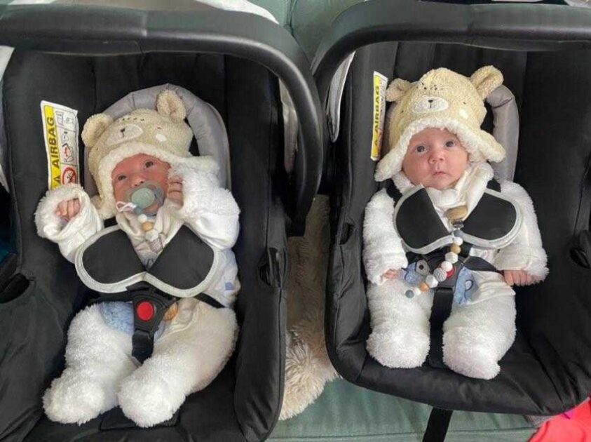 mellizos de Como la vida misma