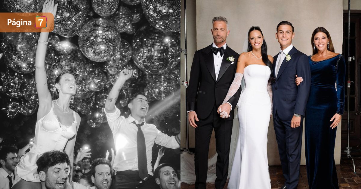 La inesperada reacción de Paulo Dybala en su matrimonio con Oriana Sabatini, hija de Catherine Fulop