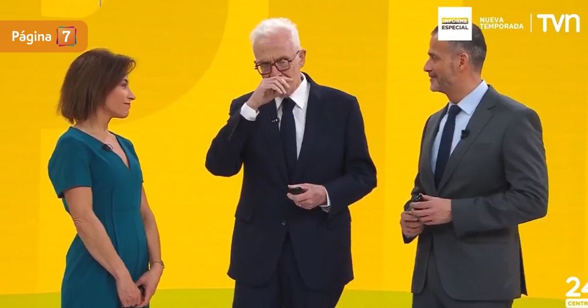 La emoción de Pedro Carcuro en su retorno a TVN tras sufrir insuficiencia cardíaca: 