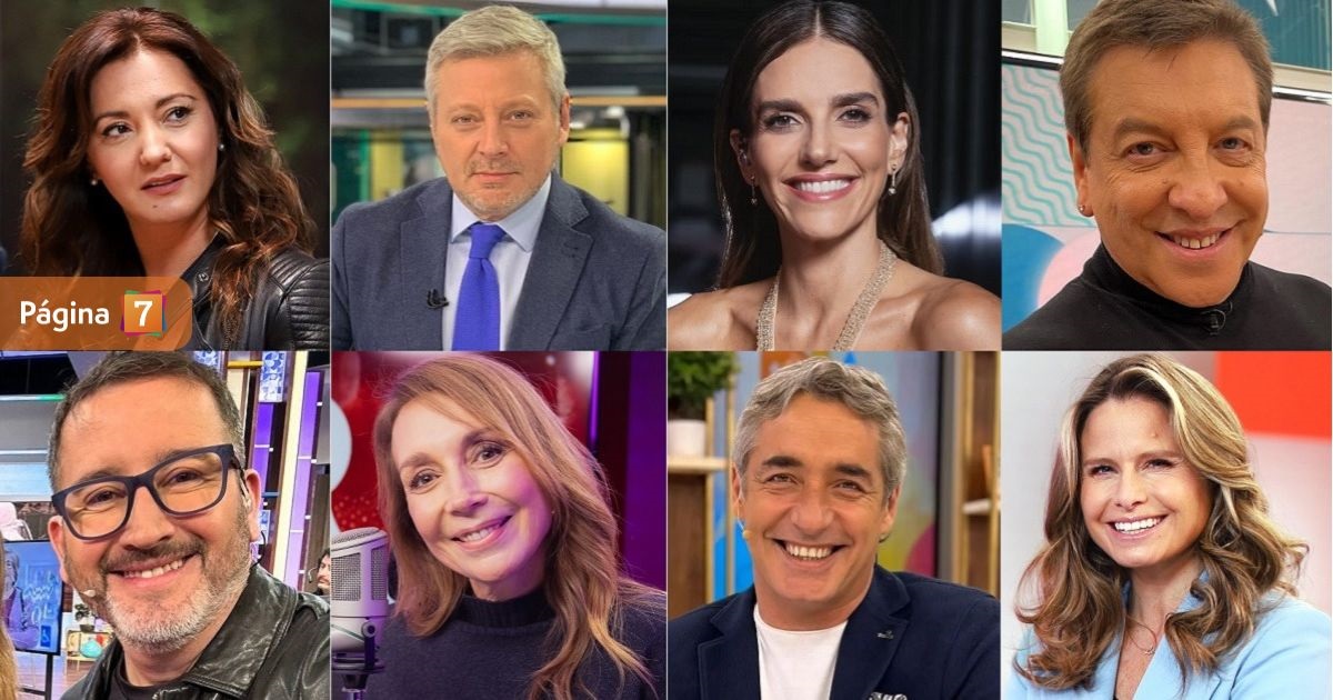 Encuesta Cadem reveló a los rostros de noticiarios y matinales mejor evaluados de la televisión