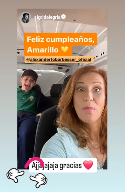 De Ingrid Cruz a Muñoz: figuras de Como la vida misma saludaron a Alexander Tobar por su cumpleaños