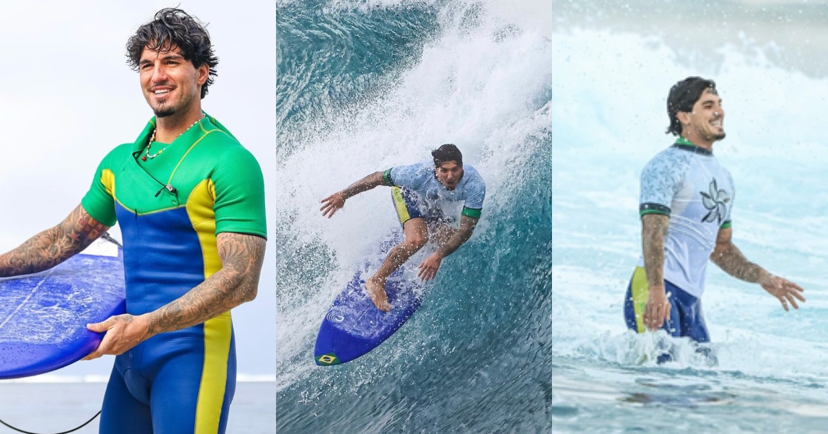 ¿Quién es Gabriel Medina? Surfista se volvió viral con impresionante imagen en París 2024