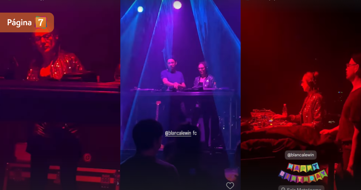 Blanca Lewin se lució con nueva faceta a sus 50 años: debutó como DJ en una disco